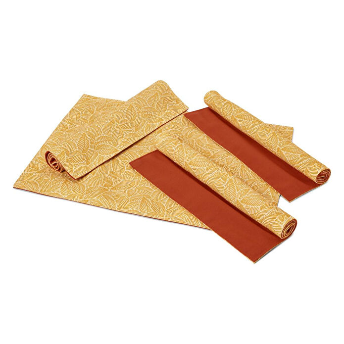 Tchibo Servis Altlığı, 4 Adet, Çift Taraflı