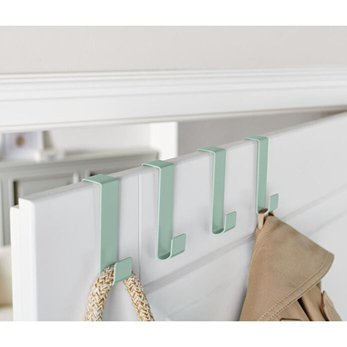 Tchibo Kapı Askısı, 4 Adet, Metal, Yeşil