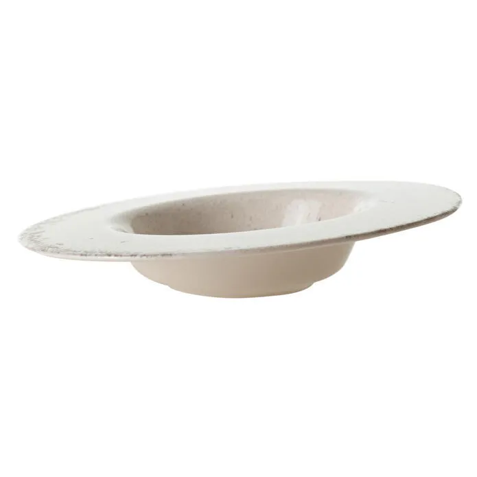 Mudo Home Tribeca Makarna Tabaği Krem 28cm