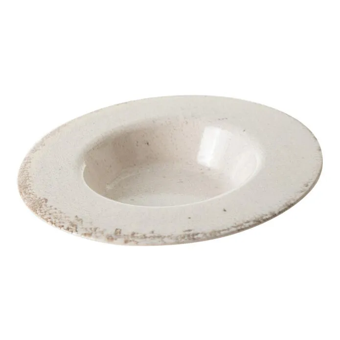 Mudo Home Tribeca Makarna Tabaği Krem 28cm