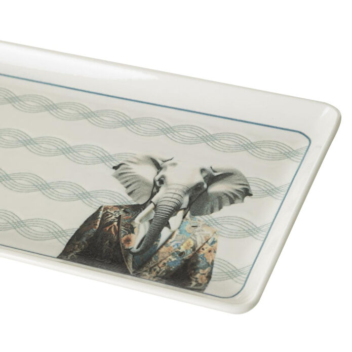 Mudo Home Iconic Sunum Tabaği 34x15cm- Elephant