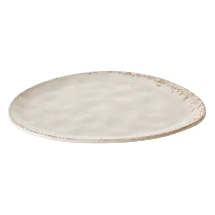 Mudo Home Tribeca Pasta Tabaği Krem 23cm