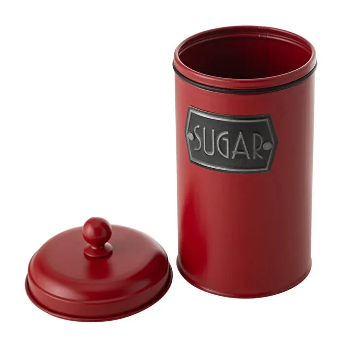 Mudo Home Dublin Şeker Kutusu Kirmizi
