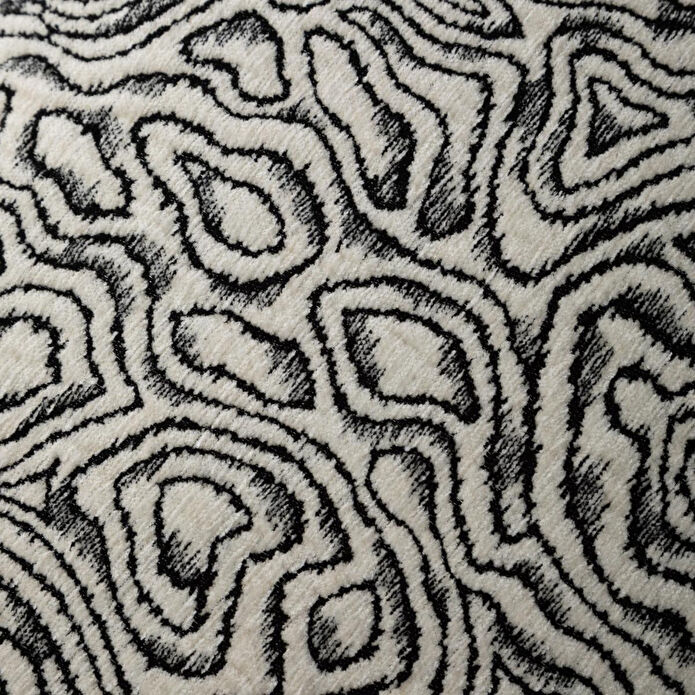 Mudo Home Nelly Kirlent Ekru Si̇yah 45x45