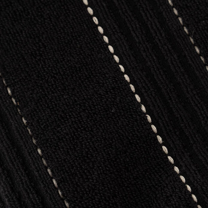 Mudo Home Linda Si̇yah Püsküllü El Havlusu 30x50