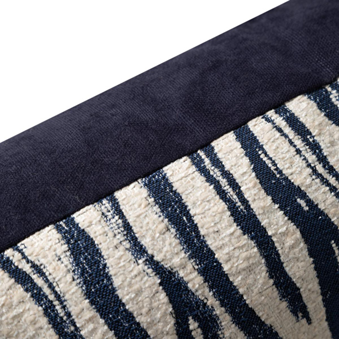 Mudo Home Alice Wavy Kirlent Laci̇vert 30x50