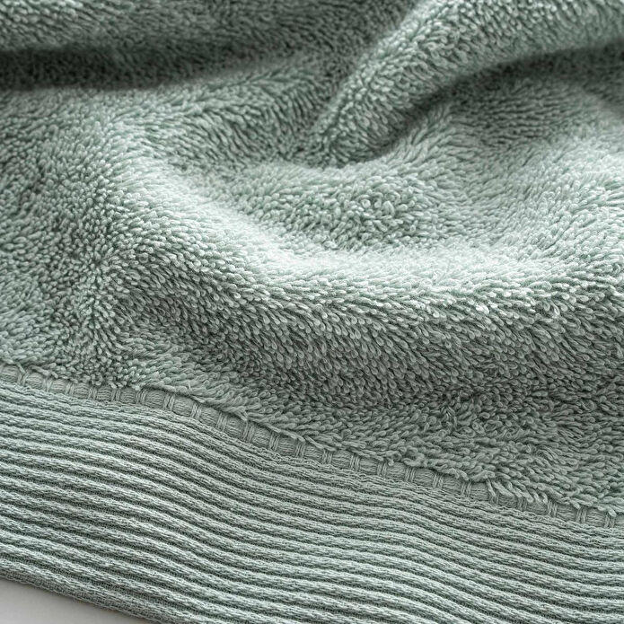 Green Black Elena Banyo Havlusu Mint