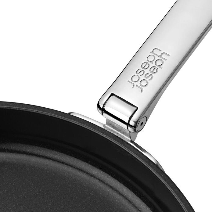 Joseph Joseph Space 3 Katmalı Paslanmaz Çelik Seramik Kaplama 24 Cm Kızartma Tavası