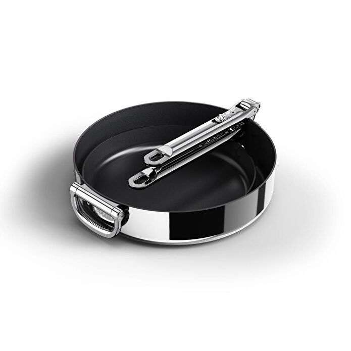 Joseph Joseph Space 3 Katmanlı Paslanmaz Çelik Seramik Kaplama 3 Parça Kızartma Tavası Seti