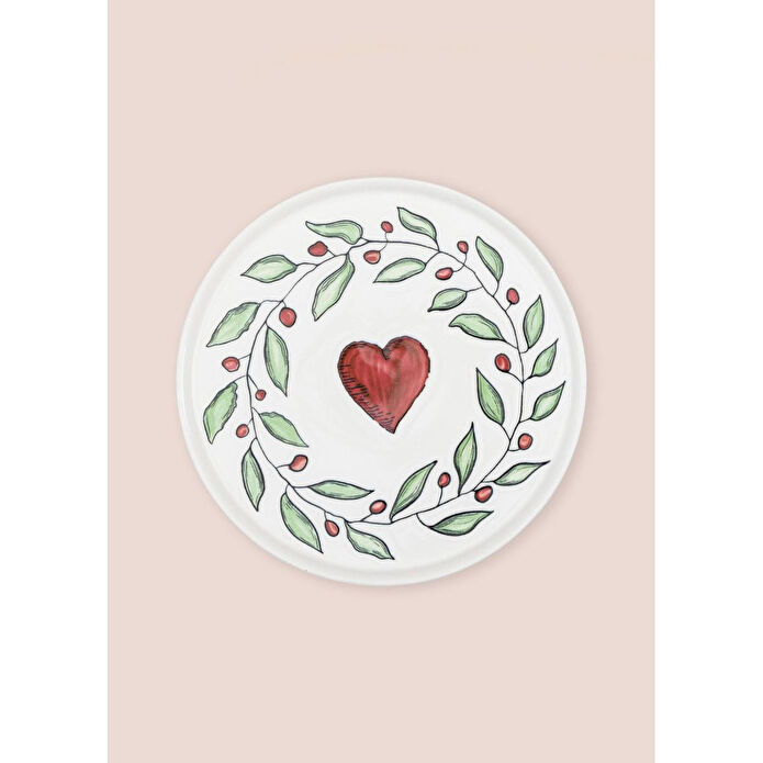 The Mia Luv Pasta Tabağı 6lı Set 19 Cm