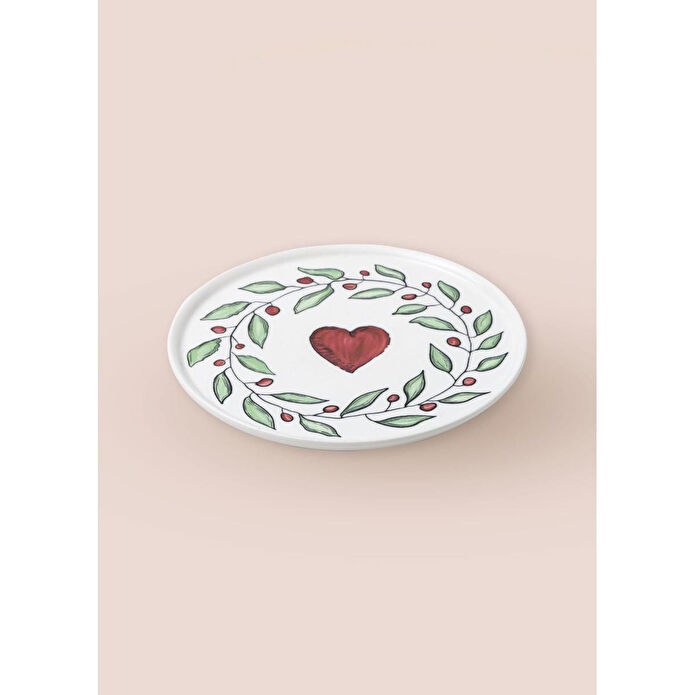 The Mia Luv Pasta Tabağı 6lı Set 19 Cm