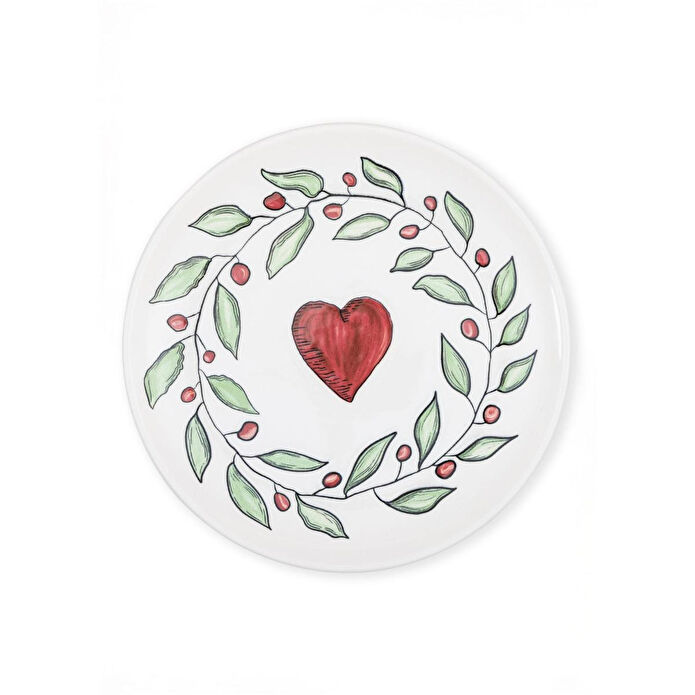 The Mia Luv Servis Tabağı 6lı Set 26 Cm