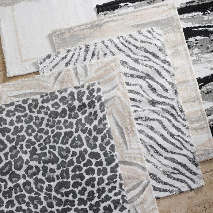 Mudo Home Motley Line Ekru Bej 2'li̇ Paspas Seti̇