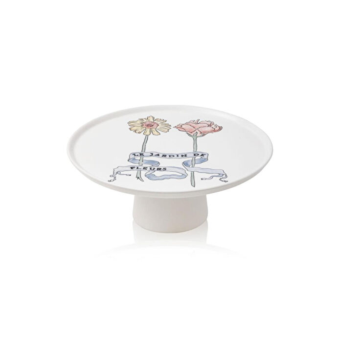 The Mia Luv Ayaklı Servis Tabağı 10x26 Cm