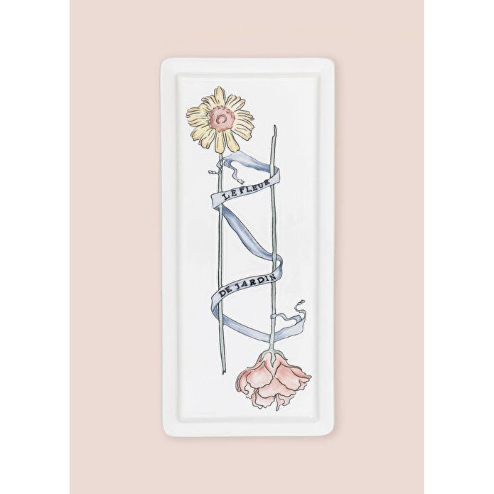 The Mia Luv Dikdörtgen Servis 35x16 Cm