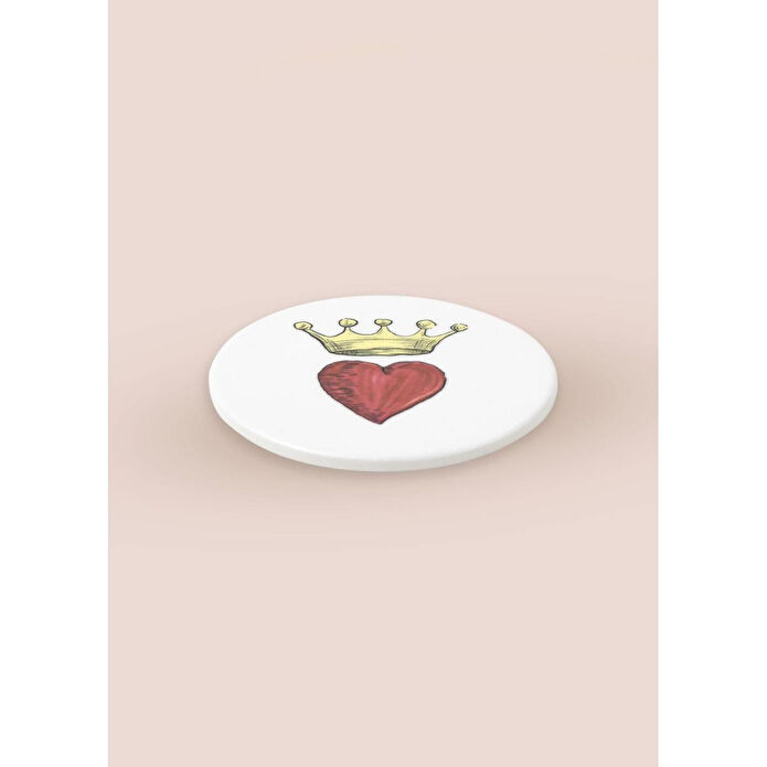 The Mia Luv Bardak Altlığı 4lü Set- 10 Cm