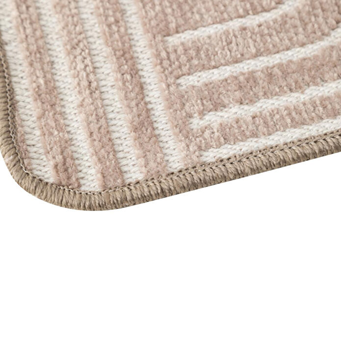 Mudo Home Cloud 2'li̇ Banyo Paspas Seti̇ Bej