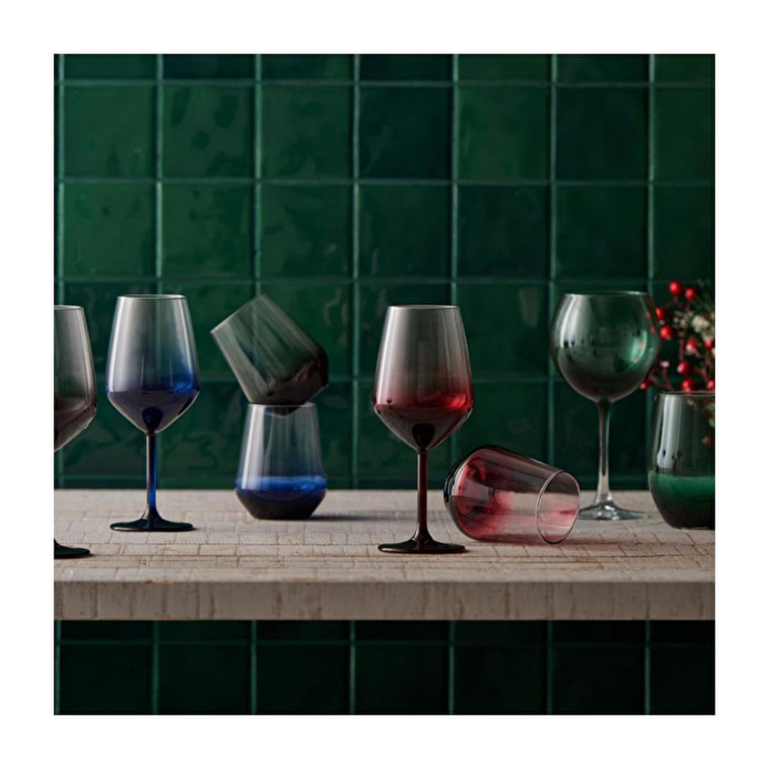 Mudo Home Lora Meşrubat Bardaği -füme 425ml