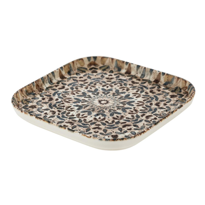 Mudo Home Ephesus Kare Pasta Tabaği Seti̇ 17cm- 6li