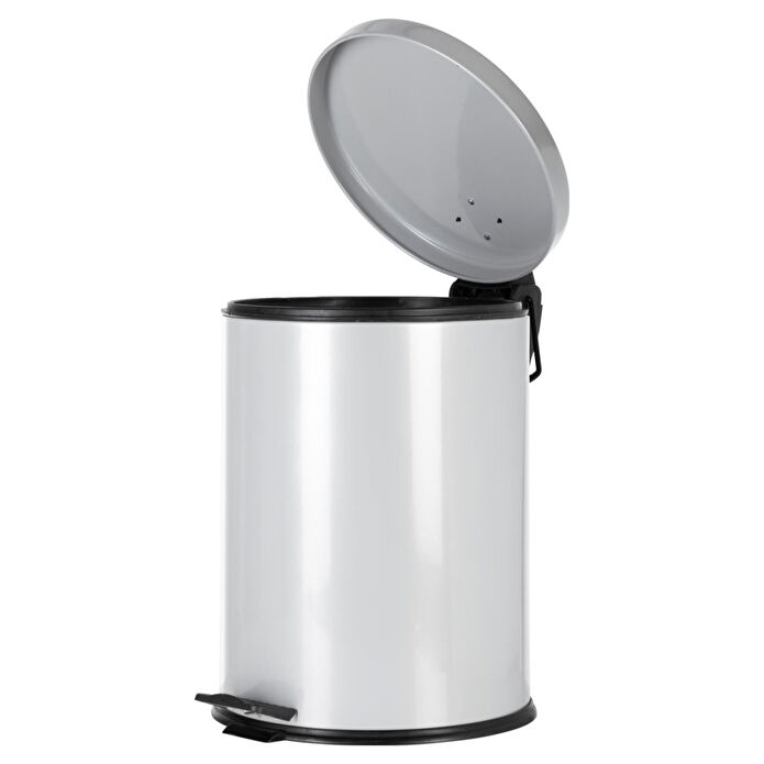 Mudo Home 30lt Pedalli Çöp Kovasi Gri̇