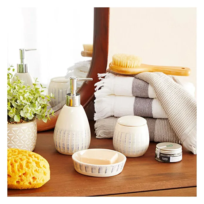 Mudo Home Borla Gri̇ El Havlusu 30x50cm