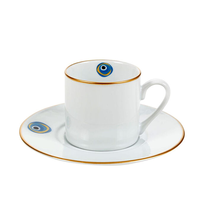 Mudo Home Nazar Kahve Fi̇ncani Seti̇ 2 Li̇ 90 Ml