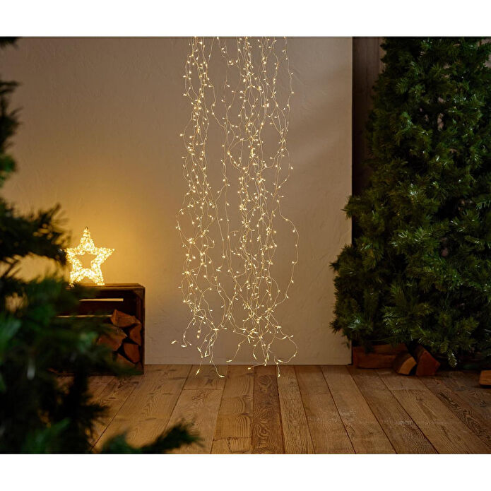 Tchibo Led Parlak Yıldız Yağmuru, İç-dış Mekan