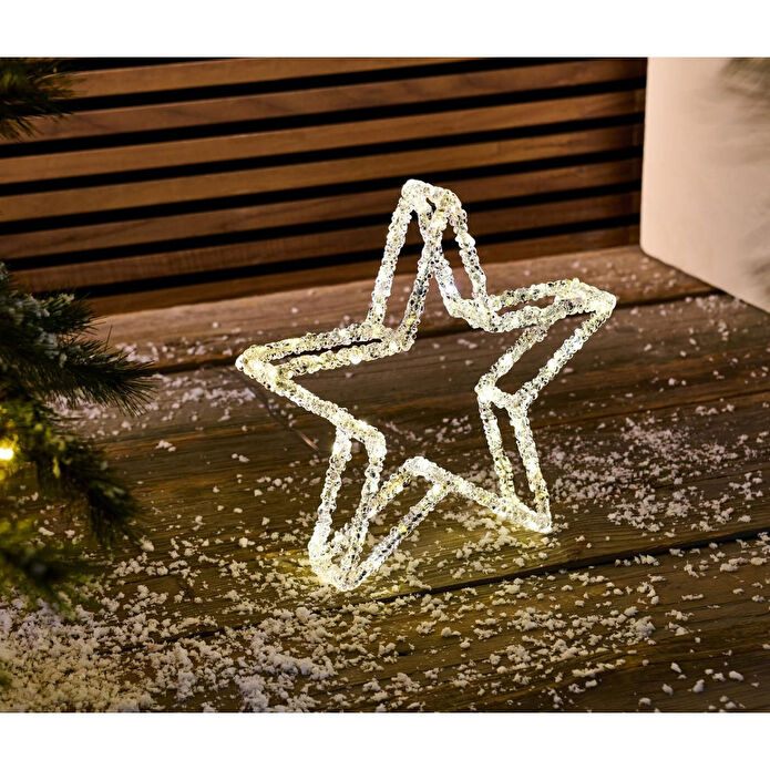 Tchibo Led Dekoratif Yıldız, Dış Mekan, Akril