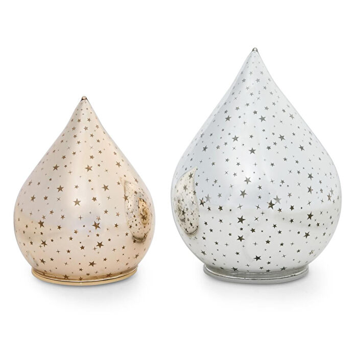 Tchibo Led’li Işıldayan Cam Nesne, Yıldızlı