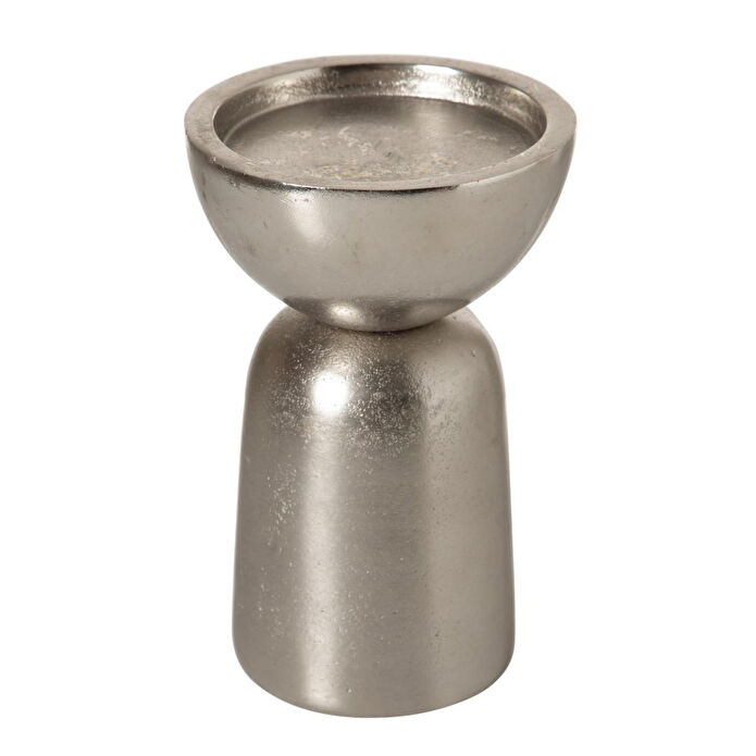 Mudo Home Candela Mumluk Silver 12x18 Cm