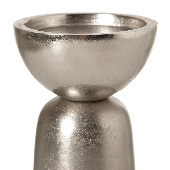 Mudo Home Candela Mumluk Silver 12x18 Cm