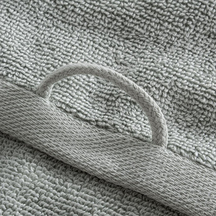 Green Black Lara Banyo Havlusu %100 Pamuk Bordürlü Yeşil 80x150 Cm