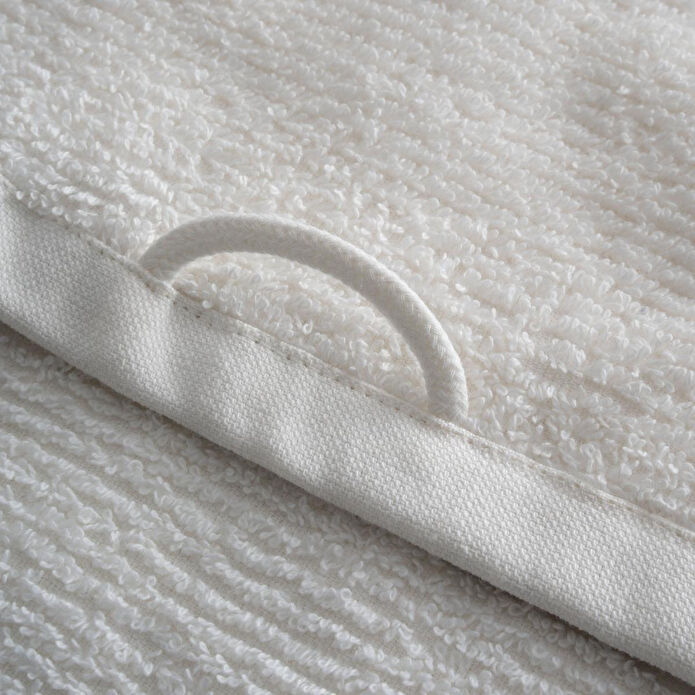 Green Black Tria Banyo Havlusu %100 Pamuk Jakarlı Krem-vizon 80x150 Cm