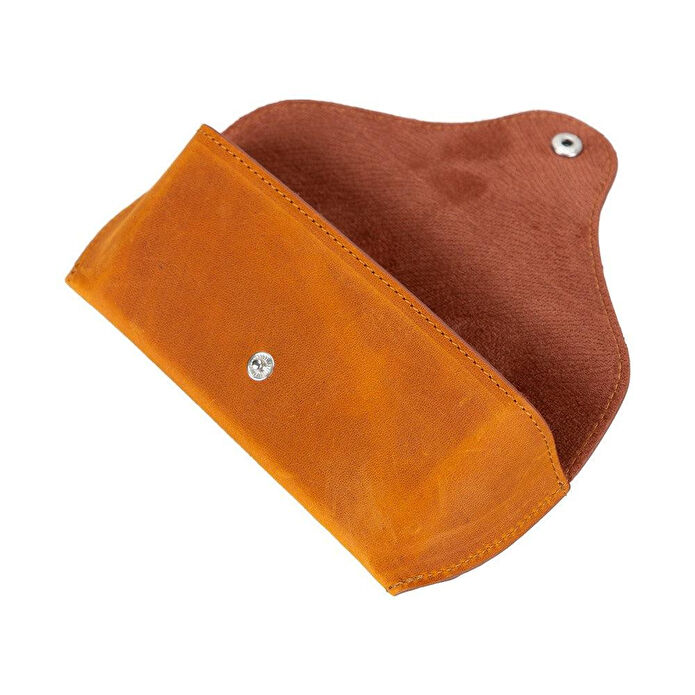 Bloominbag Capri Moccasin Hakiki Deri Gözlük Kılıfı