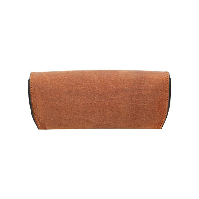 Bloominbag Capri Saddle Brown Hakiki Deri Gözlük Kılıfı