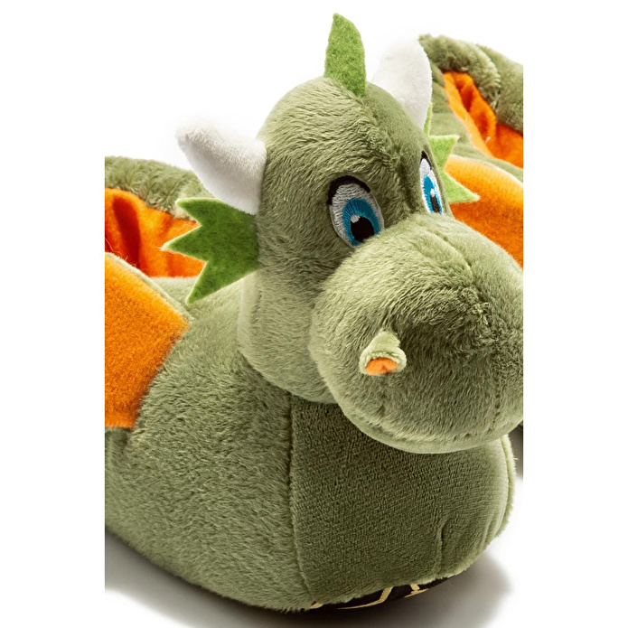 Twigy Dragon-2 Çocuk Hayvanlı Panduf Yeşil 30/35