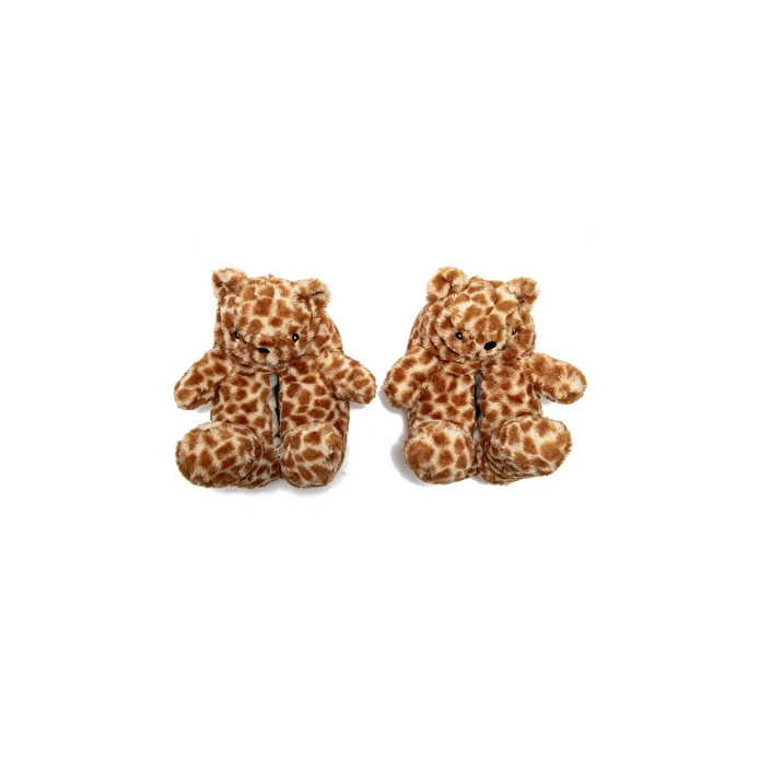 Twigy Pookie Kadın Hayvanlı Panduf Leopar 36/41