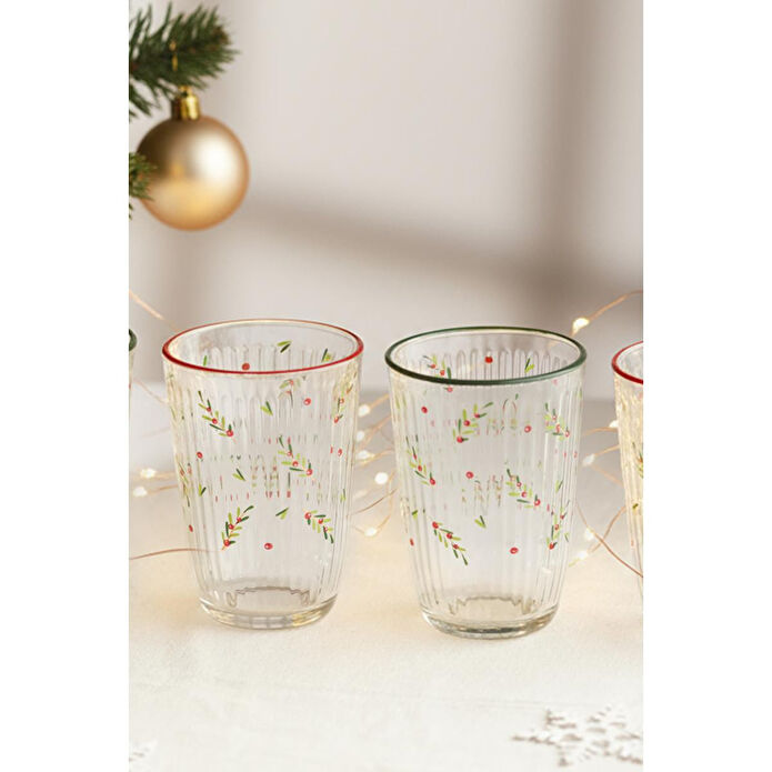 Rakle Clara 4'lü Meşrubat Bardağı Seti 395 Cc