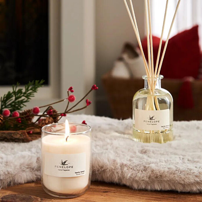 Penelope Yılbaşı Vanilla Velvet Kutulu Hediye Seti (oda Kokusu & Mum)