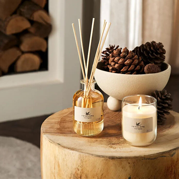 Penelope Yılbaşı Amber Noir Kutulu Hediye Seti (oda Kokusu & Mum)