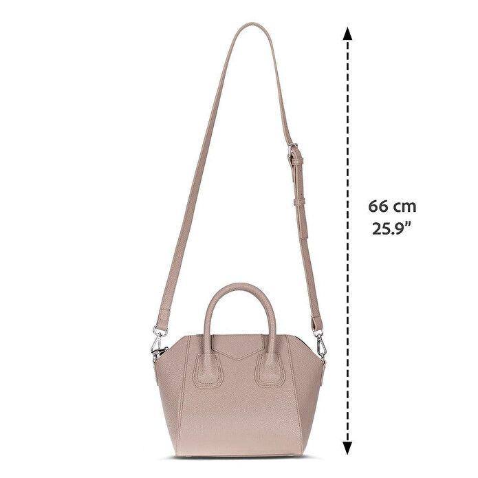 Bloominbag Aria Mink Taupe Small Hakiki Deri Kadın El & Omuz Çantası