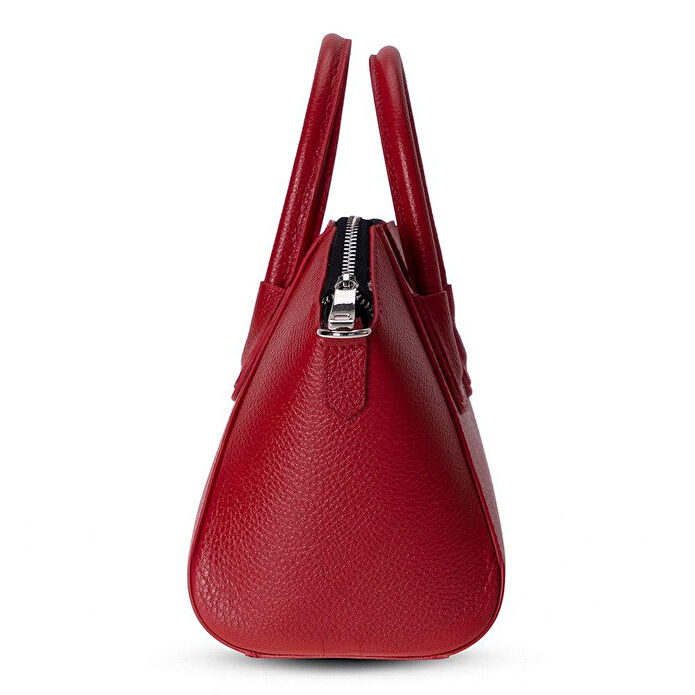 Bloominbag Aria Crimson Rouge Small Hakiki Deri Kadın El & Omuz Çantası