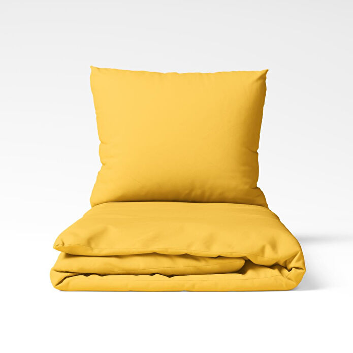 Itsy Bitsy Kids Basics Nevresim Seti, Sarı , 140x200cm