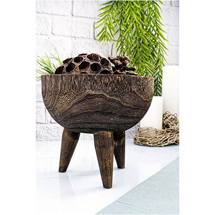 Bambum Arvia - Ayaklı Kase Büyük