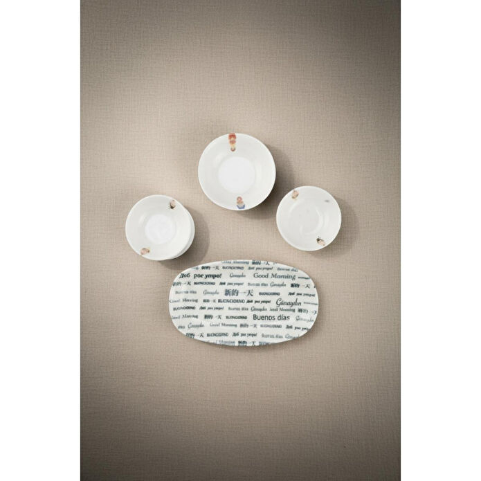 Bambum Moderna 14 Parça Kahvaltı Takımı Morning