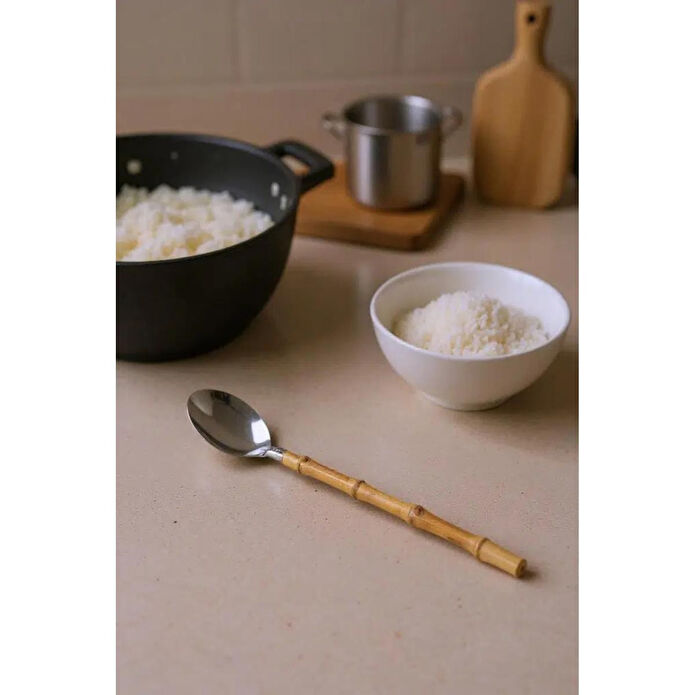 Bambum Mundo Bambu Saplı Kaşık 32*5cm