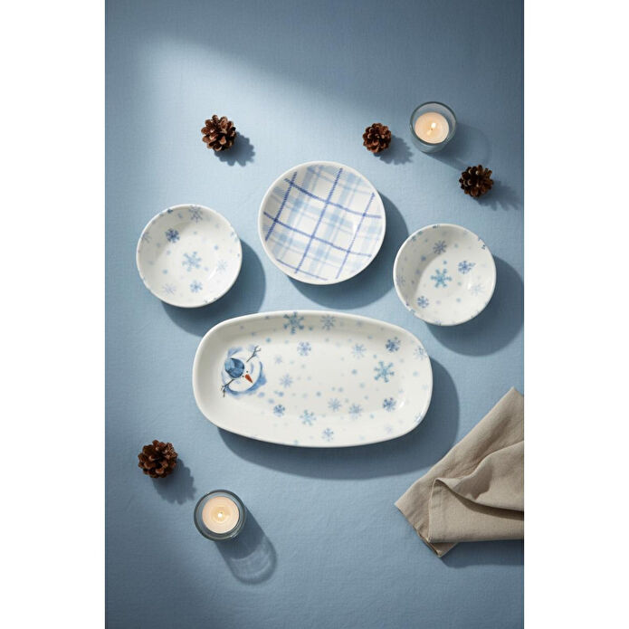 Bambum Moderna 14 Parça Kahvaltı Takımı Winter Time