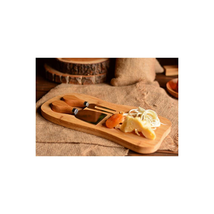 Bambum Gon 3 Parça Peynir Servis Seti