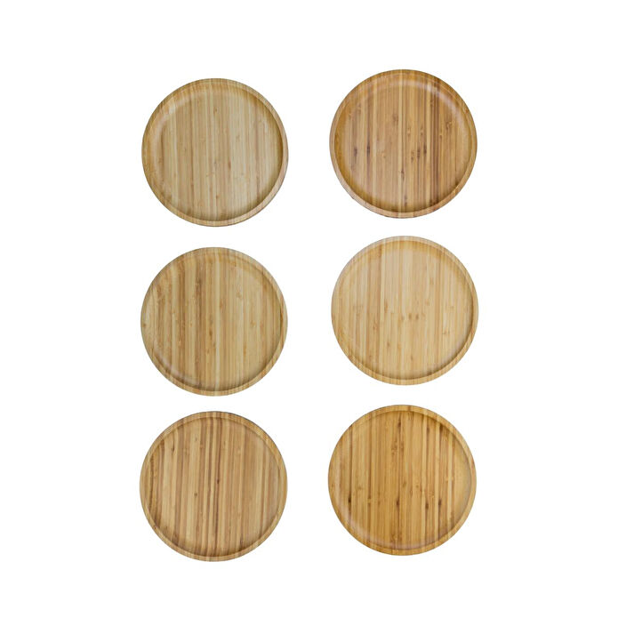 Bambum Penne 6'lı Servis Seti Yuvarlak 28 Cm