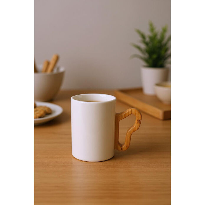 Bambum Fugu Bambu Standlı 4'lü Kupa Seti